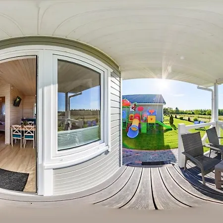 Tatil Evi Nad Rozlewiskiem De Lux Basen Podgrzewany, Malpi Gaj- 4 Pietrowy W Swietlicy 160m2, Tyrolka-dla Dzieci, Rowery, Ognisko
