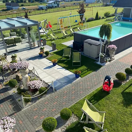 Tatil Evi Nad Rozlewiskiem De Lux Basen Podgrzewany, Malpi Gaj- 4 Pietrowy W Swietlicy 160m2, Tyrolka-dla Dzieci, Rowery, Ognisko Sarbinowo